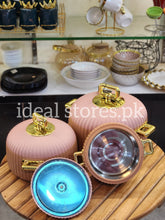 3 Pcs Insulated Casserole Set with Golden Handles – Thermal Hot Pot Food Warmer & Serving Set - My Store 2