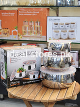 3-Piece (BIG SIZE) Stainless Steel Food Storage Container Set with Lids - My Store 2