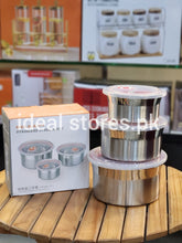 3-Piece Stainless Steel Food Storage Container Set with Lids - My Store 2