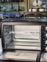 National Electric Oven with Rotisserie – Black Stainless Steel Toaster Oven