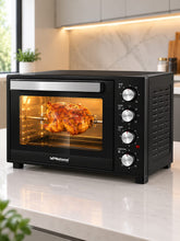National Electric Oven with Rotisserie – Black Stainless Steel Toaster Oven