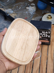 Wooden Cheese Board with Acrylic Dome Cover | Serving & Dry Fruit Tray - My Store 2