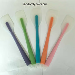 Silicone Spatula,Transparent Handle, Butter Cream Mixing Scraper, 1/Pic - IDEALSTORES