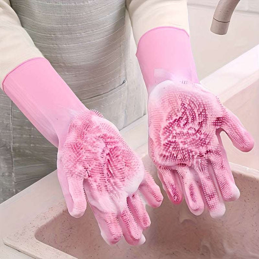 Household Waterproof Washing, Washing Vegetables, Dishwashing, Cleaning Tools, Kitchen Dishwashing Gloves