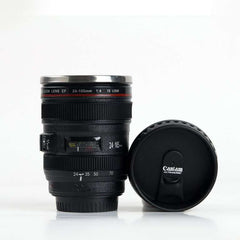 amera Lens Coffee Cup | Stainless Steel and ABS Plastic - IDEALSTORES