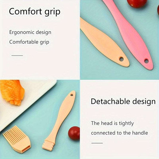 Silicone Basting & Pastry Brush – Heat-Resistant & Non-Stick - IDEALSTORES