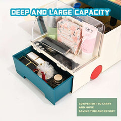 Compact First Aid Kit Organizer - Durable PP Storage Box for Home, Dorm & Outdoor Emergencies, Medicine Storage, Supplies