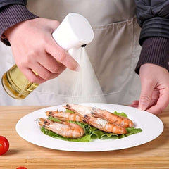 Versatile 300ml Oil Sprayer Bottle - Perfect for Cooking, BBQ, Baking & More - Transparent PET Olive Oil Dispenser with Easy-to-See Oil Level