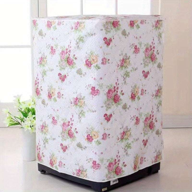 Washing Machine Cover, Automatic Front-Load Drum Protector, Single Cylinder Pulsator Machine Dust Cover, No Battery Required, Durable Cloth