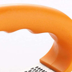 Stainless Steel Garlic Press Ring Cutter Artifact Manual Crushing Garlic Garlic Garlic - IDEALSTORES