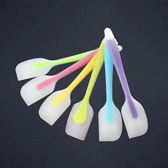 Silicone Spatula,Transparent Handle, Butter Cream Mixing Scraper, 1/Pic - IDEALSTORES