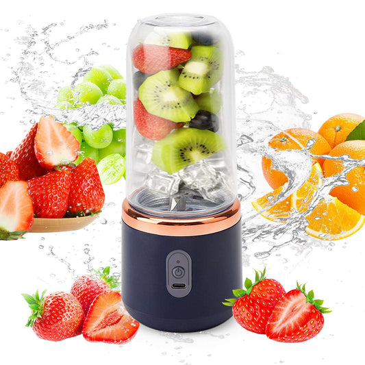 Home Juicer Machine for Vegetable and Fruit, 6 Blades, Easy to Clean, Can Handheld, USB Rechargeable, Compact Size for Space-Saving