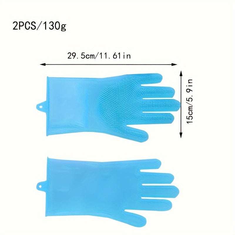 Household Waterproof Washing, Washing Vegetables, Dishwashing, Cleaning Tools, Kitchen Dishwashing Gloves - IDEALSTORES