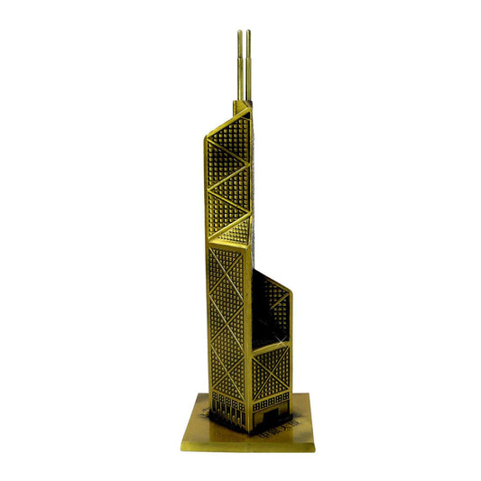 Bronze Metal Hong Kong Bank of China Tower Figurine Statue Model Vintage Home,Office Decoration Crafts Souvenirs Gifts. - IDEALSTORES