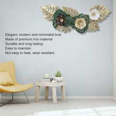 Wall decor Northern Europe style light luxury innovative iron Art 3D wall sculpture for living Room bedroom - IDEALSTORES