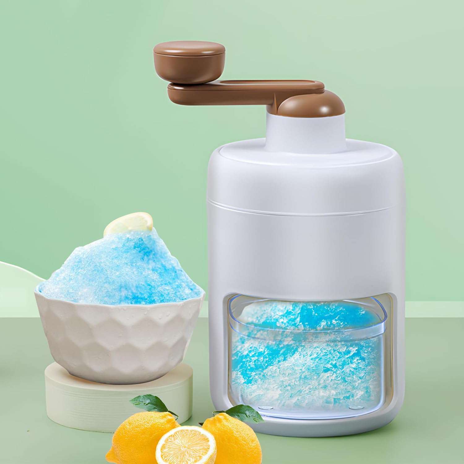 Manual Ice Crusher | Smoothies & Shaved Ice Machine | Portable Ice Breaker - IDEALSTORES