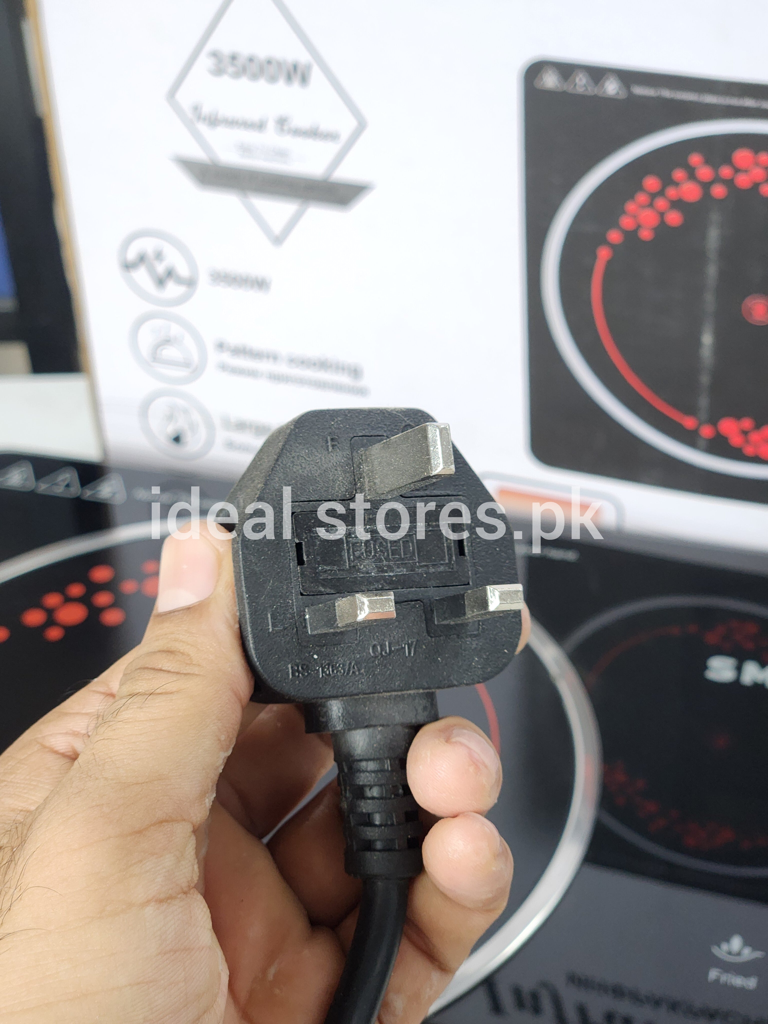 SMARTIX Infrared Cooker 3500W – Micro Crystal Glass Electric Cooktop
