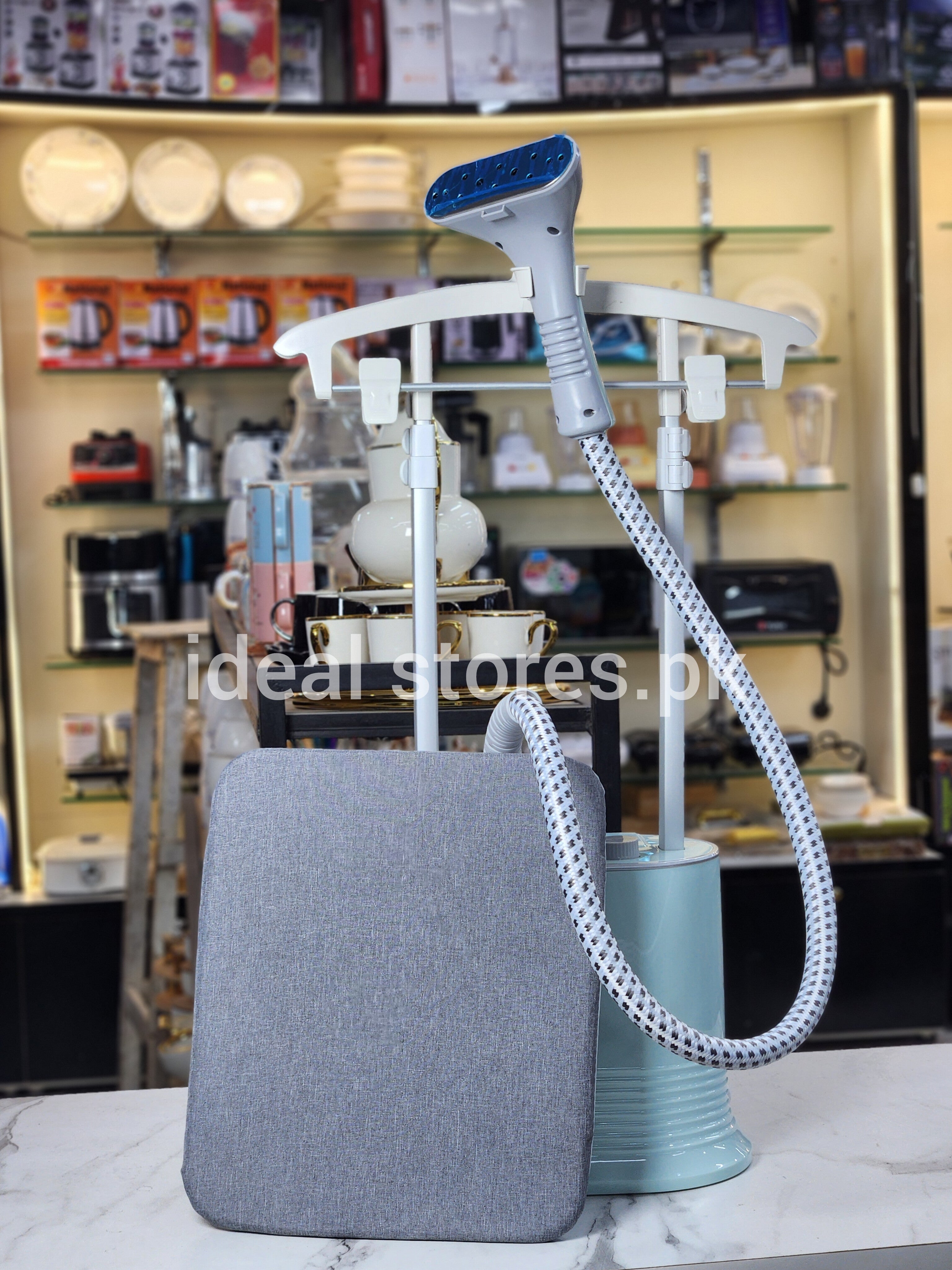 Professional Garment Steamer with Adjustable Stand – Portable Clothes Steam Iron