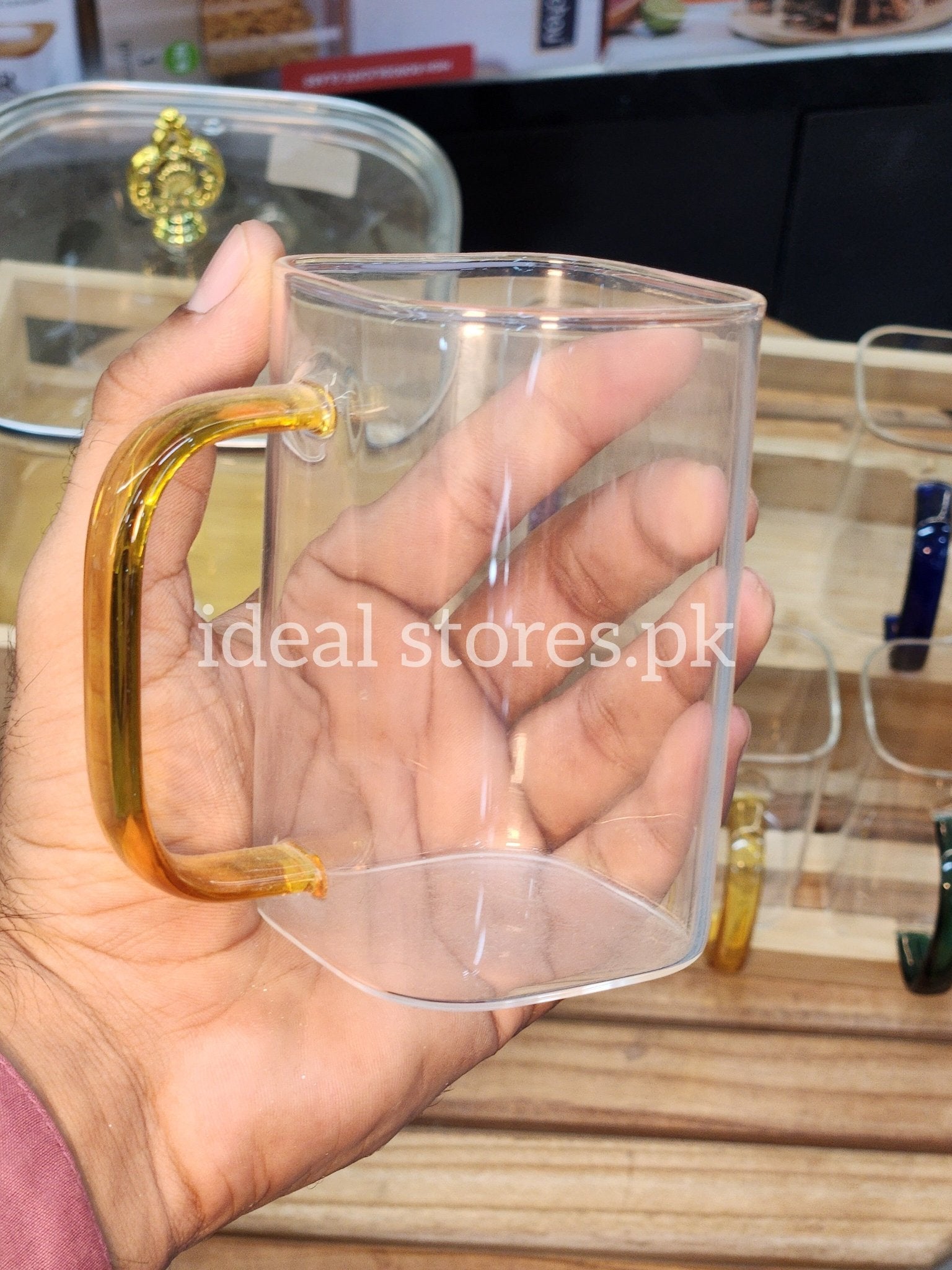 Bamboo Wooden Beverage Dispenser with Glasses – Premium Serving Set - My Store 2