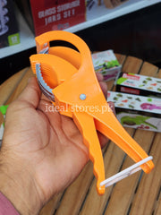Bestwell Multi-Purpose Vegetable Cutter & Slicer – Manual Vegetable Chopper with Sharp Stainless Steel Blades - My Store 2
