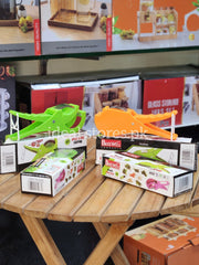 Bestwell Multi-Purpose Vegetable Cutter & Slicer – Manual Vegetable Chopper with Sharp Stainless Steel Blades - My Store 2
