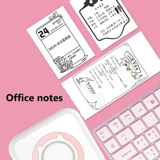 Meow Portable Mini Printer Thermal Label Printers Bluetooth Wireless Printing Inkless Stickers Paper 57mm Impressora Portatil