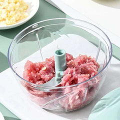 Manual Meat Mincer Garlic Chopper Rotate GarlicPress IDEALSTORES 