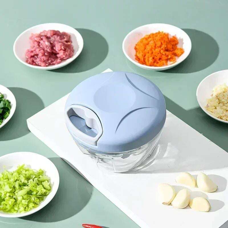 Manual Meat Mincer Garlic Chopper Rotate GarlicPress IDEALSTORES 