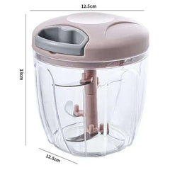 Manual Meat Mincer Garlic Chopper Rotate GarlicPress IDEALSTORES 