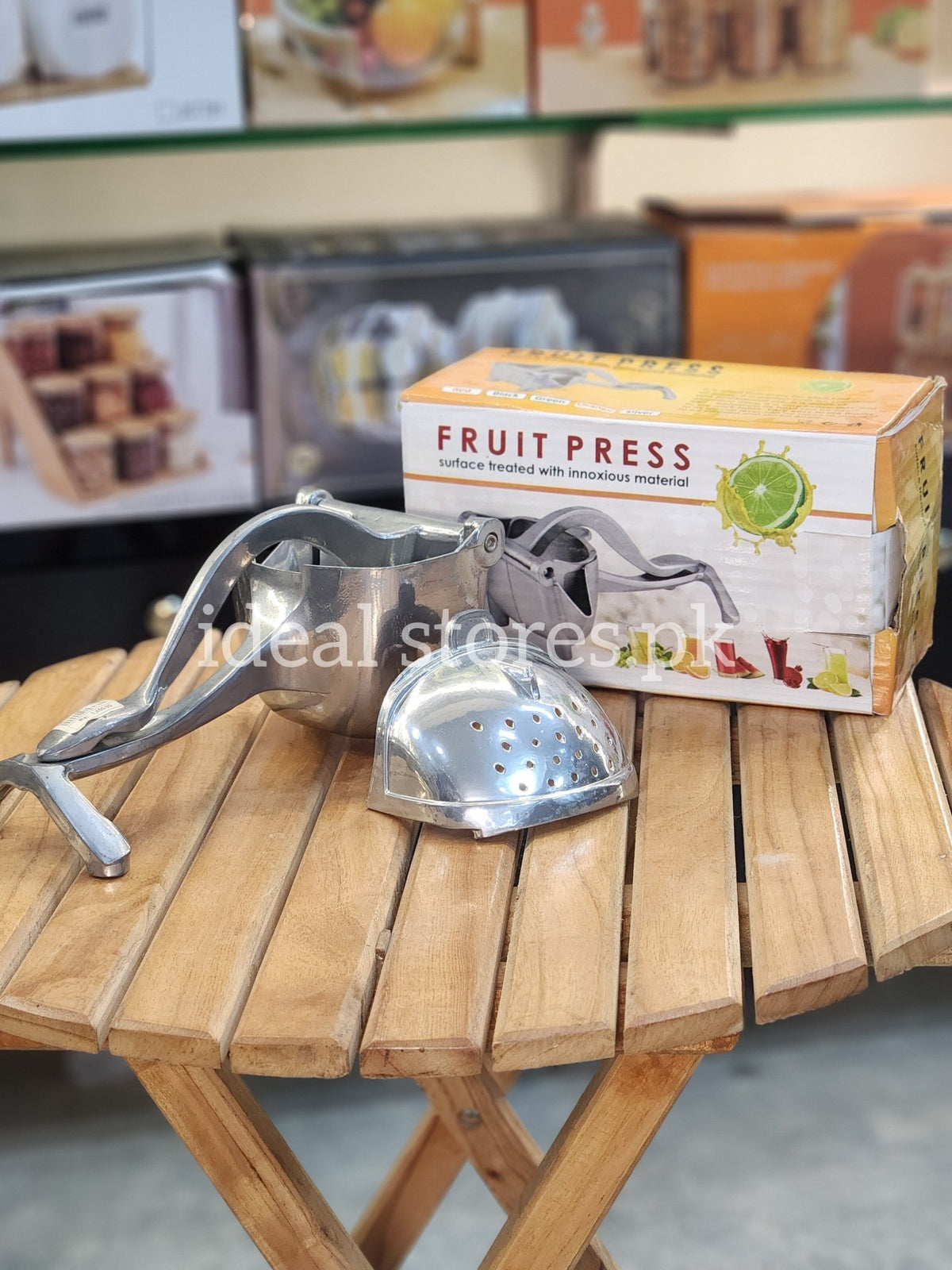 Manual Stainless Steel Fruit Press & Citrus Squeezer – Heavy-Duty Juice Extractor - My Store 2