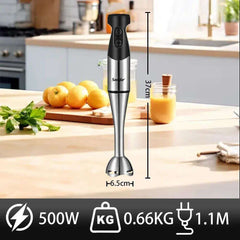 Sonifer 3 in 1 Immersion Blender Electric Hand Blender 500 W with Detachable Base chopper whisk For juices jams mincemeat IDEALSTORES 