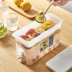3500ml Fridge Water Dispenser with Faucet – Cold Drink Container for Home Use