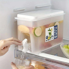 3500ml Fridge Water Dispenser with Faucet – Cold Drink Container for Home Use